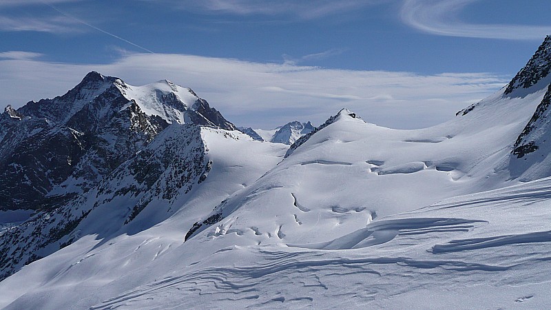 les Volnets : glacier et pointe