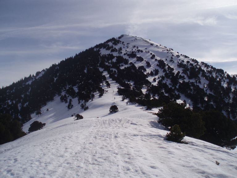 Barral : Dernier vrai ressaut sur l'arête du mt Barral