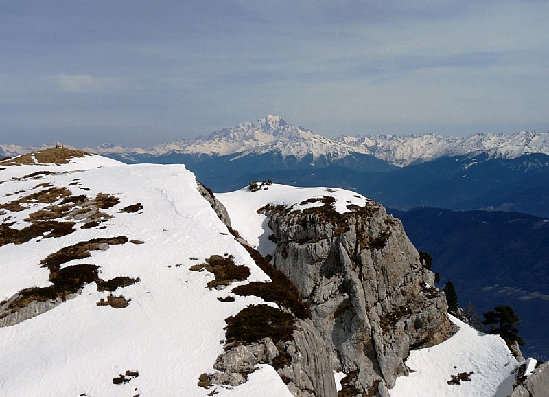Le Mont Blanc : omniprésent.