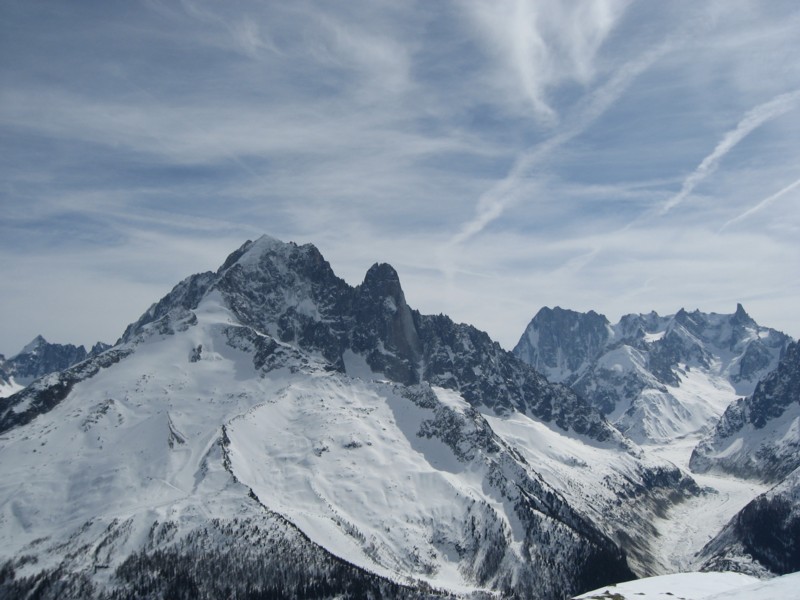 Persévérence : Pas franchement grand beau sur le massif de la Verte...