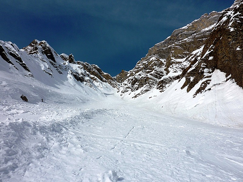 Couloir de la Coufa : Bas du couloir