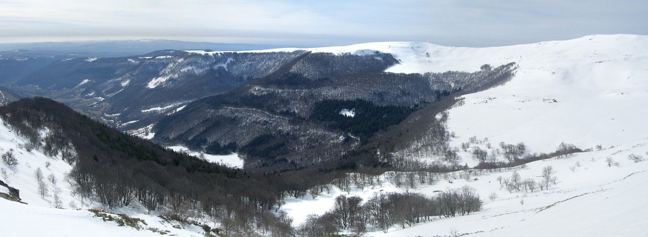 Vallée du Brezons : Un U bien marqué