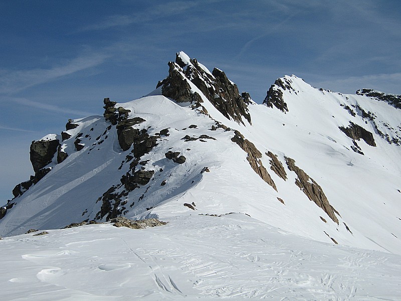 Charmet de l'Aiguille : Depuis le Col de Comberousse. Photo JC