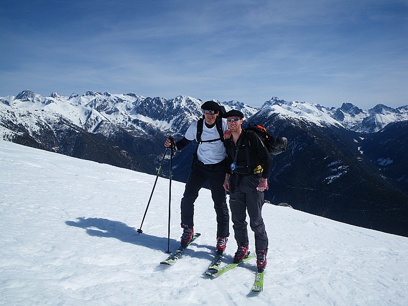 #1 Arrivée au col : Bel aperçu sur le massif du Mercantour Arrivée au col : Bel aperçu sur le massif du Mercantour