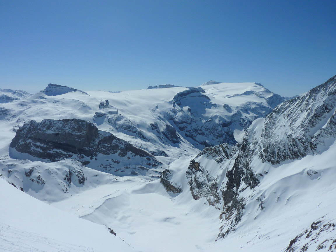 Les Glaciers de la Vanoise : La calotte glaciaire.