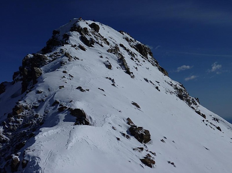 Vallon de Rocciavre : Sommet du Pian Real a 9:45 - 4 personnes deja la