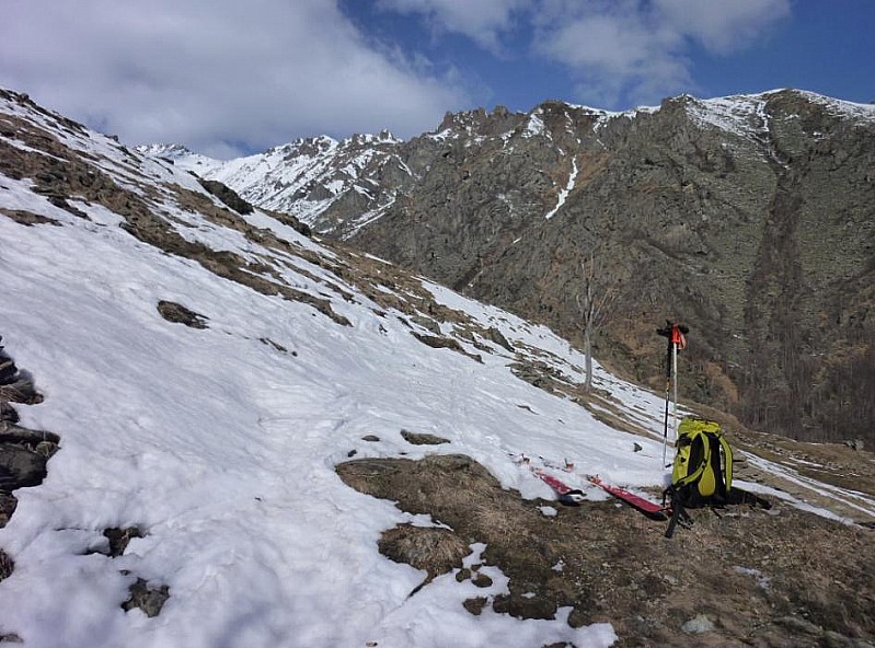 Vallon de Rocciavre : Il y a 1 mois ca devait encore skier a la voiture, je repasserai tester l'annee prochaine!