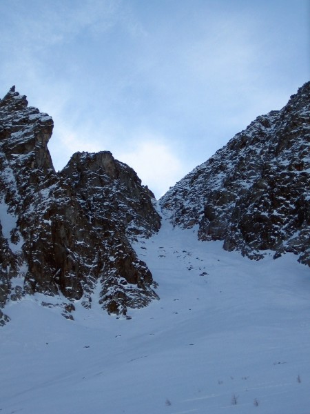 Le Petit Davin : Le couloir... un peu caillouteux quand même...