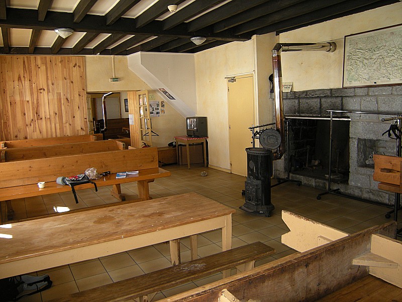 refuge de wallon : pas grand monde