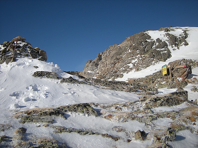 port du Marcadau : Soufflé par le vent fort de ces dernier jours