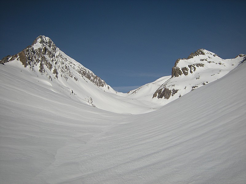 col de la grande fache : Petite fache et grande fache