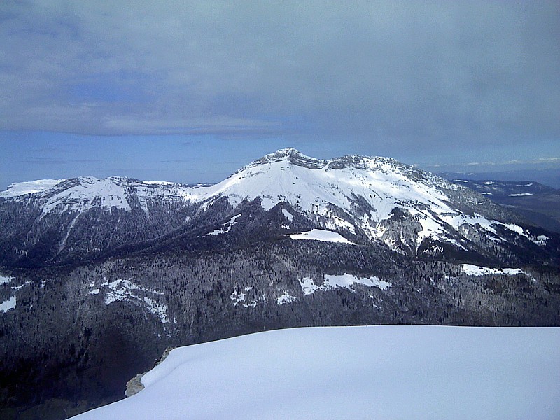 Paysage du sommet : Colombier