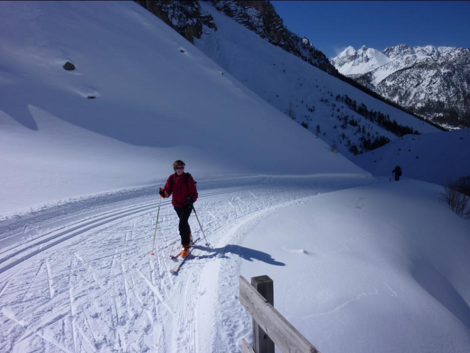 Cerviere : on quitte l'ombre pour passer au soleil pour quelques heures