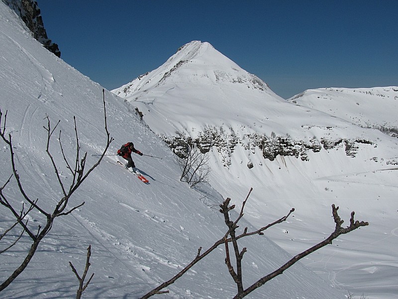 Fours de Peyre Arse nord : De la poudreuse sinon rien