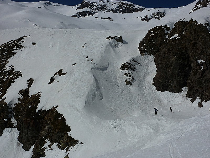 le verrou vers 2200m : bonne moquette à partir de là