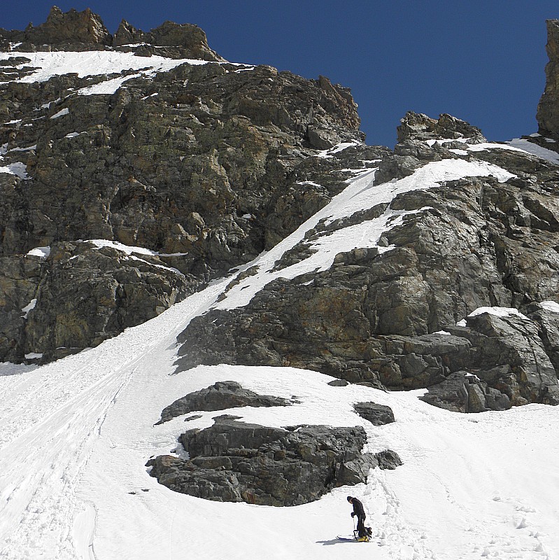 Col d'Entre Pierroux : Accessible sur bonne pente de neige