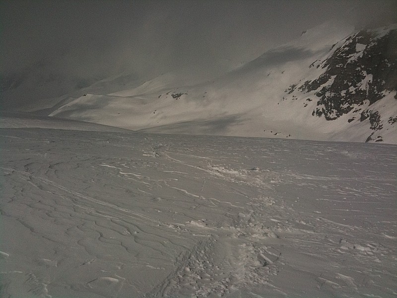 Début de la descente : On va pas trainer tant que la visi est correcte