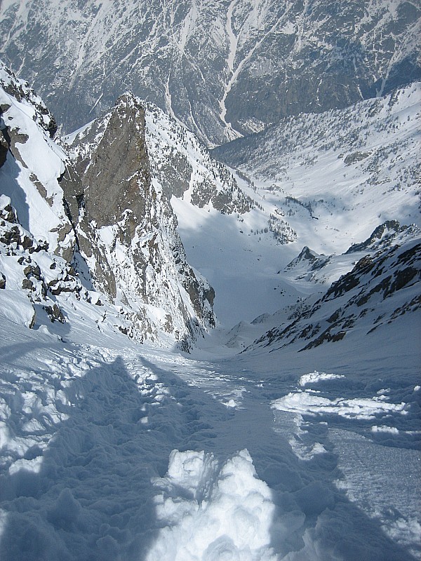 Le couloir : Vue depuis le collet