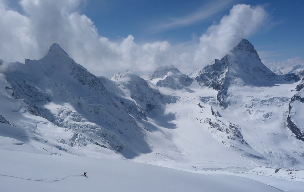 Glacier du Mountet : En récompense une descente inoubliable jusqu'au refuge