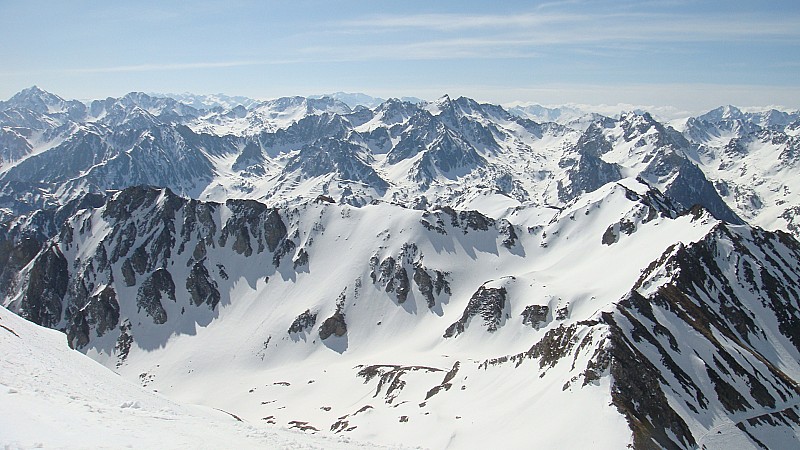 #5 Depuis l Depuis l'Hostellerie... : des Laquets, vers le pic des Quatre Terme et le Contadé