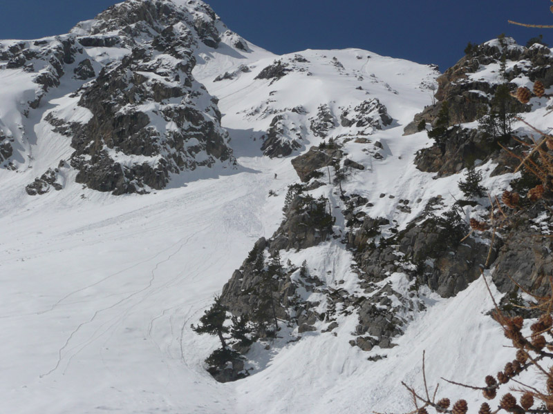 Petit Peygu :couloir NE : le couloir itself