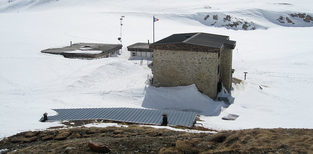 Refuge du col de la Vanoise : "Spécial" avec ses 3 bâtiments