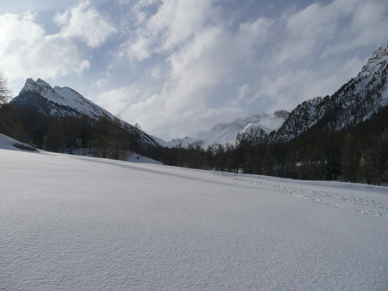 Montagne de la Riche : Au départ du Mélezet