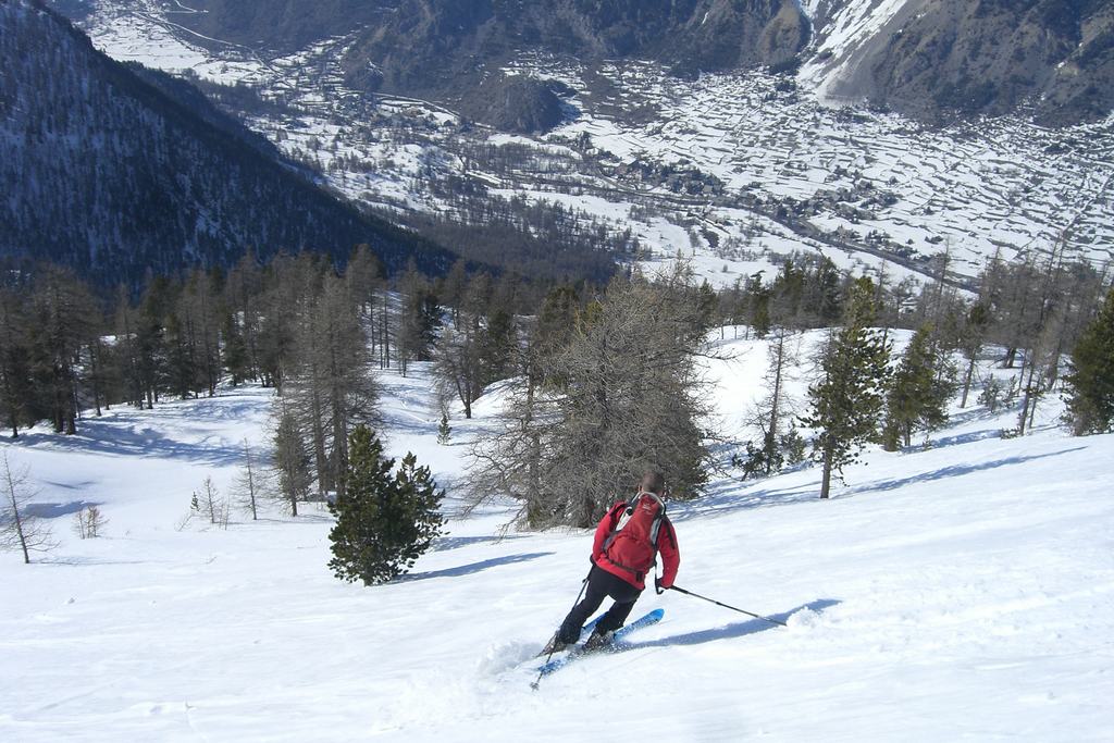 Pente Nord Ouest : Vraiment bien sur le haut