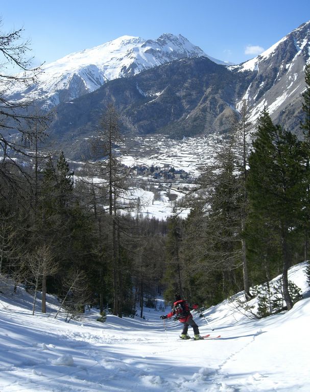 Trouée dans le Bois Noir : Ici c'est plus lourd mais la route de la maison c'est tout droit