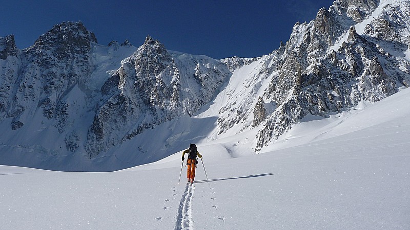 Col des Cristaux : Au petit matin...