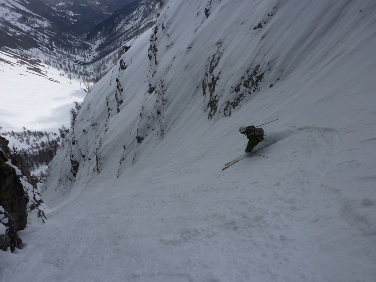 Fort Carra : Grand ski !
