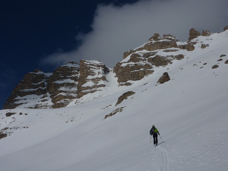 Fort Carra : Arêtes de Kerbrat Metge.