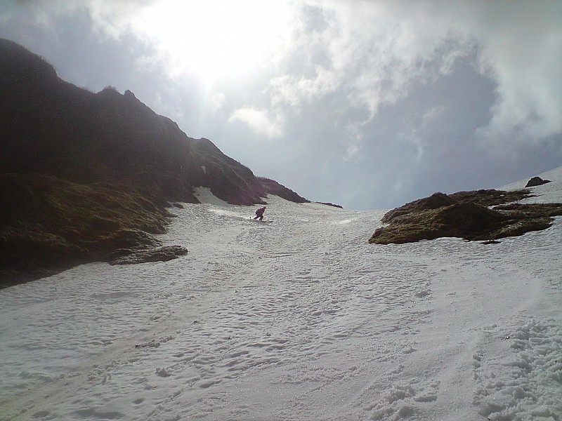 l'Aiguillette : 2 premiers tiers encore en assez bonnes conditions