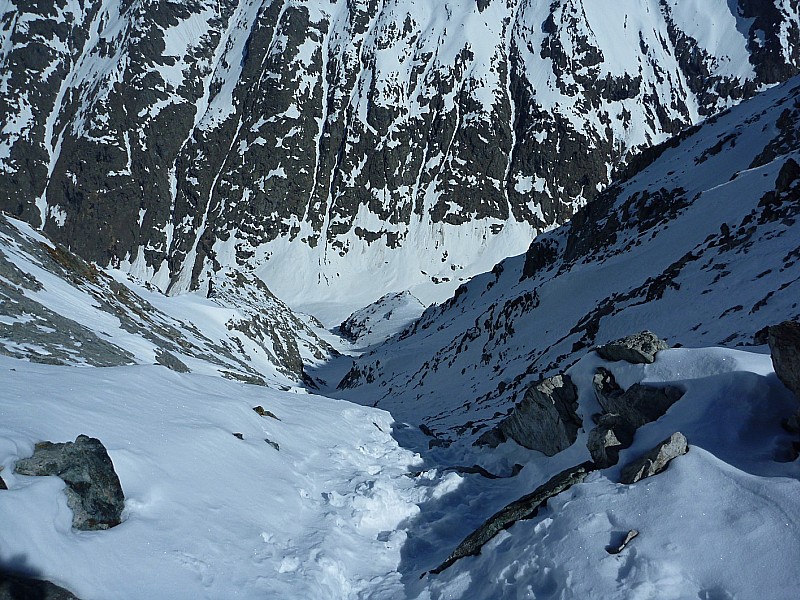 col de burlan : face nord