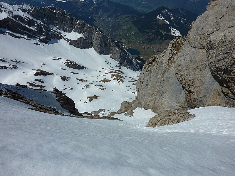 Trou du Moucheron : Haut du couloir