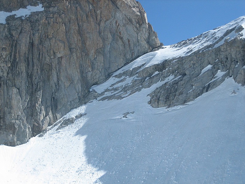 Col de la haute Pisse : Coté Valjouffrey, ça descend à pieds