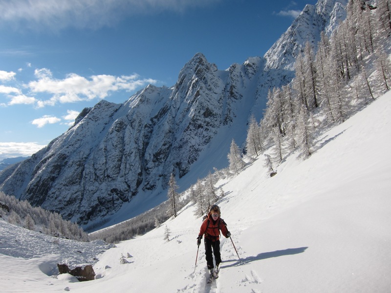 Montée vers le col d'Arsine