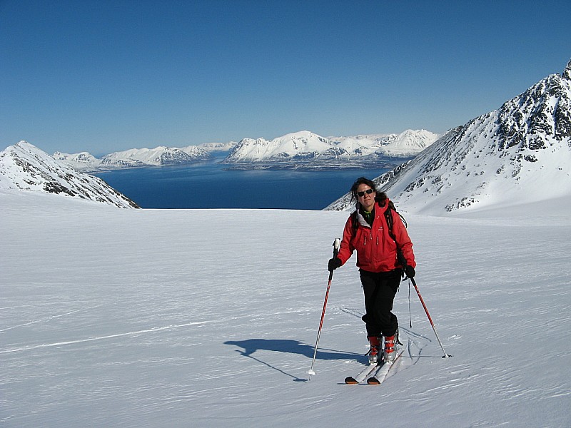 Glacier et mer : Pas de mal de mer sur les skis...
