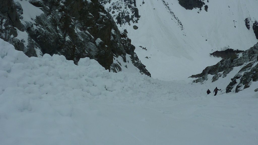 Cloute Favier : un micro couloir lisse à droite pour passer