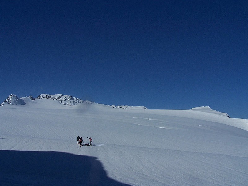 Pte de la Réchasse : Les Dôme (Mont Pelve et Pte du Dart) gavé de neige!