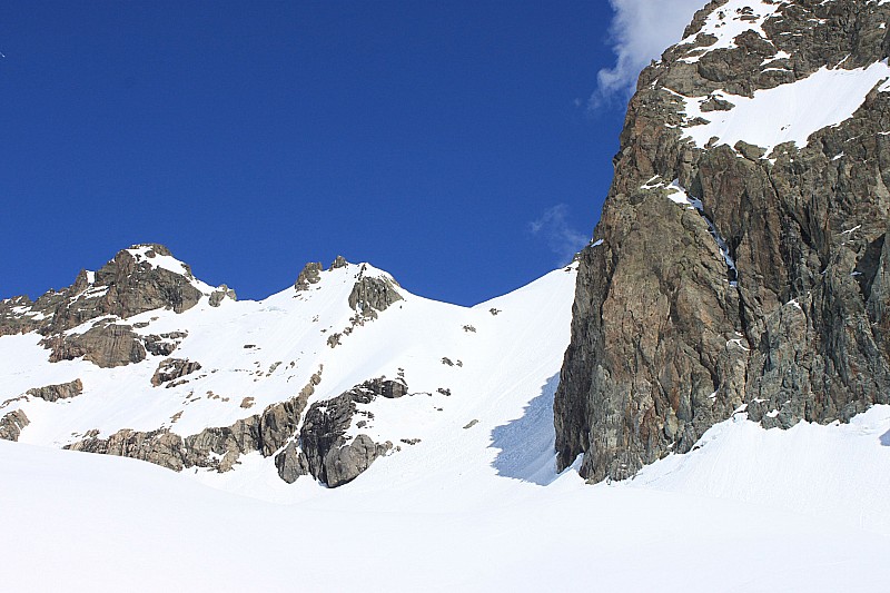 -13- : Col du loup de Valgaudemard et le glacier de Soubeyrar du loup