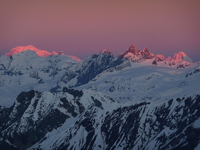 lever de soleil sur le MB : instants magiques !