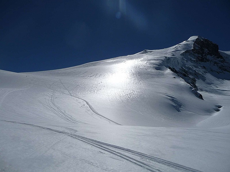 le bishorn : vers 10 h 30