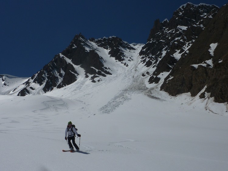#8 La Crête de Coq : Avec le couloir N dans le rétro... La Crête de Coq : Avec le couloir N dans le rétro...
