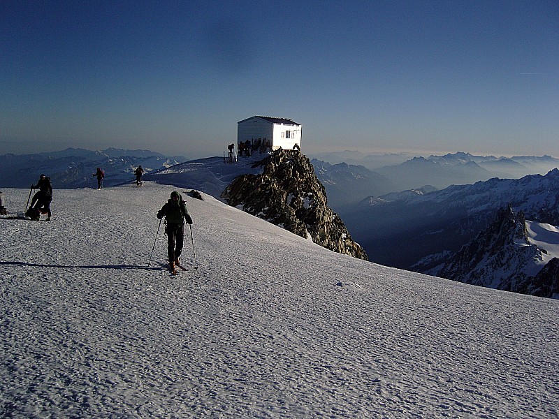 Refuge Vallot : étape-clé