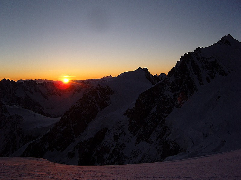 lever du jour : premiers rayons