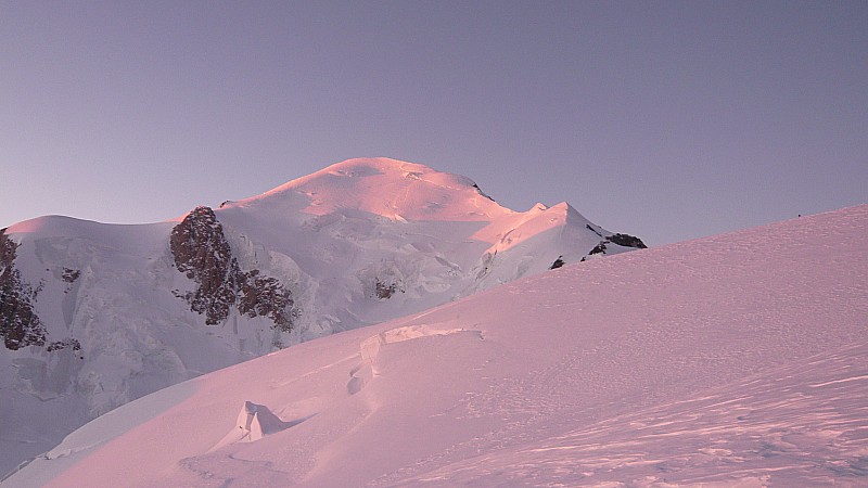 Mont-Blanc : Mont-Blanc rose