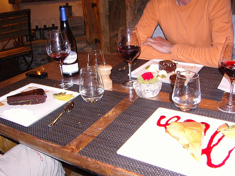 Dessert : Bien mérité après le plat de résistance