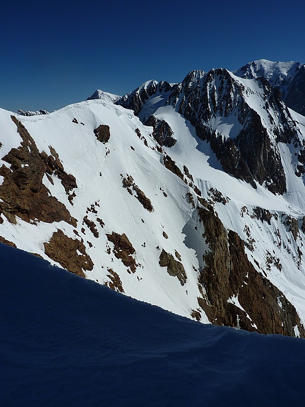 Ski extrême : Le départ, plus de 50°