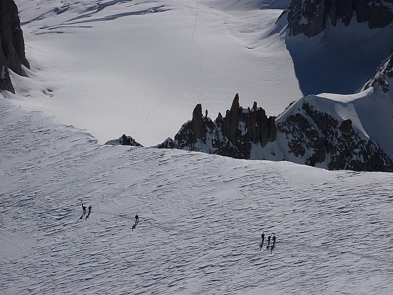Mont Blanc : col de la Brenva
